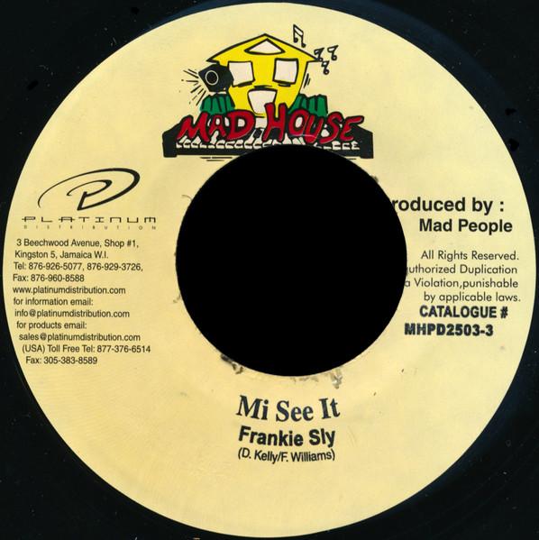 

7inch Record FRANKIE SLY Mi See It NONE 2001 Jamaica Reggae Ska Dub Used