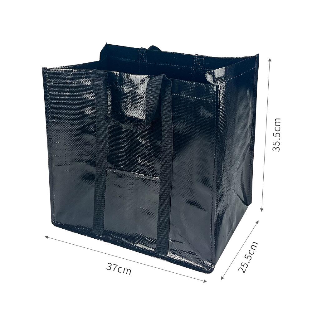 

Экологичная большая складная плетеная сумка-тоут для хранения