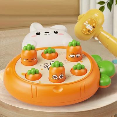 Cartoon Montessori Baby Spielzeug Kleinkind Pädagogisches Geburtstagsgeschenk Tierthema Klopfspiel Eltern-Kind-Brett Hämmerspiel