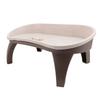 Elevated Pet Feeding Tray Neck Spine Protection Antislip Easy To Assemble Raised Dog Bowl Stand for Pets