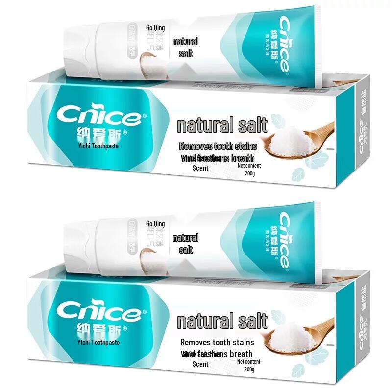 Nice Natural Salt Whitening Toothpaste