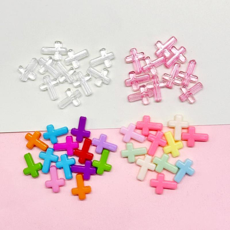 Acrylic Transparent Colored Beaded Badge/Card Holder Bracelet