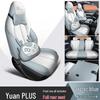 2024 BYD Yuan Plus Honor Model Cartoon Car Seat Cover, Full Surround, All-Season Cushion.