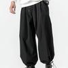 Weiter Bein Baggy Lässige Haremshose Herren Japanisch Oversize Kordelzug Jogginghose Trainingshose Herren Sport Oversize Fleece Dicke Hose