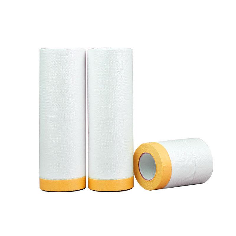 Thickened Plastic Dustproof Masking Film for Furniture Renovation and Spray Protection