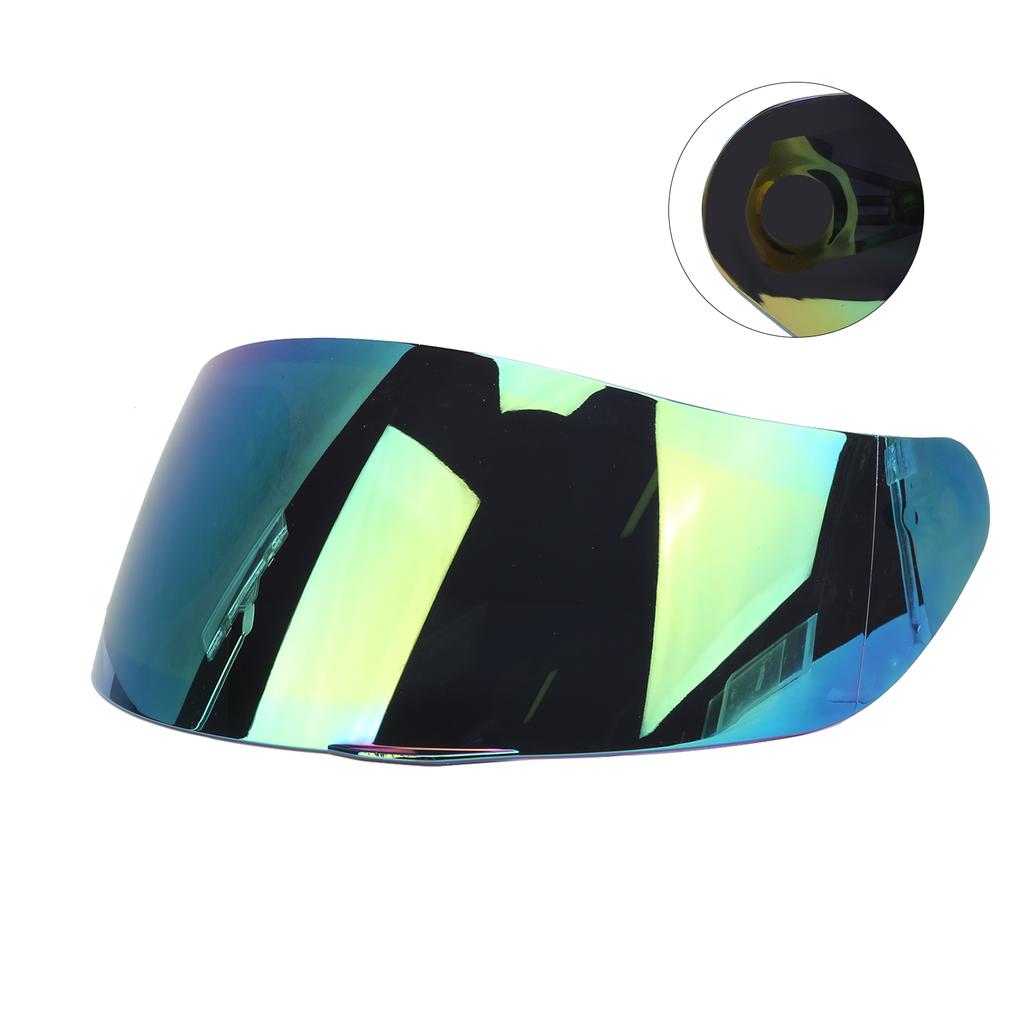 Universal Helmet Visor Wind Shield Anti Scratch with Anti Fog Film Protector Fit for K3SV K5(Colorful )