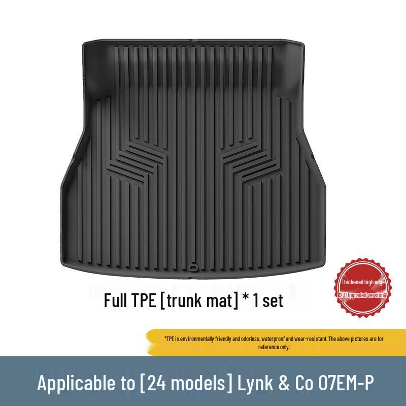 TPE Waterproof Wear-Resistant Floor and Trunk Mats for 2024 Lynk & Co 07 EM-P