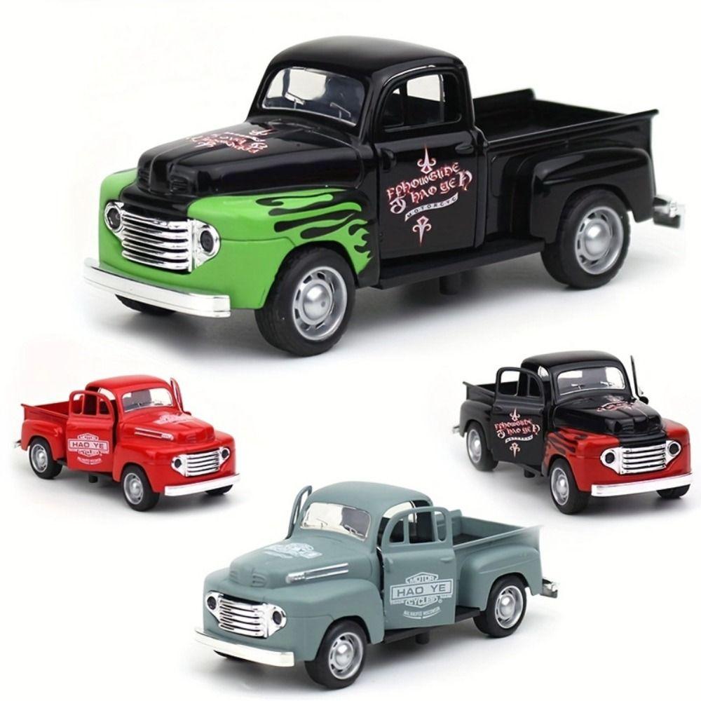Pull Back Zinc Zinc Alloy Pull Back Car Toy Simulation Vehicle 1:32 Zinc Zinc Alloy Car Model Gift for Boy