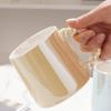 Creative Pearl Handle Milk Mugs Ceramic Coffee Mug Tea Cup Water Cup Birthday Gifts Drinkware Couple Gift