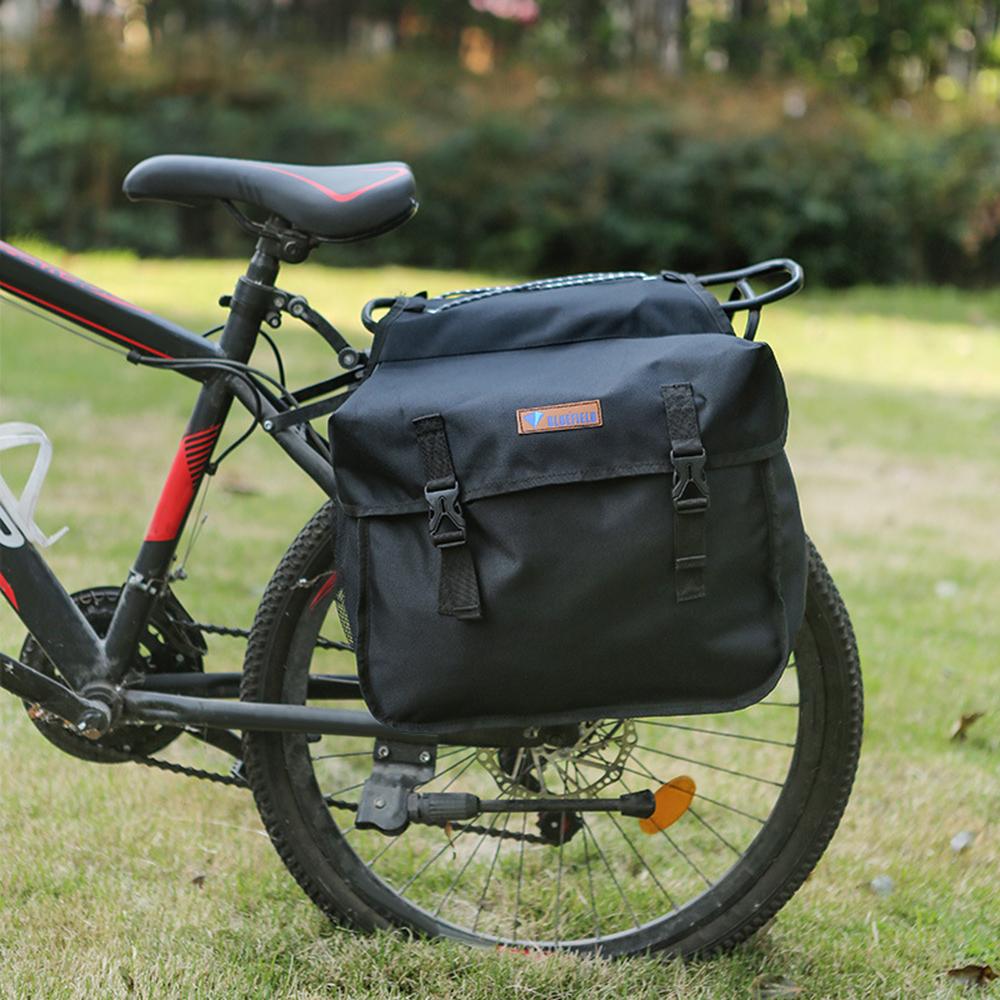 Bike Saddle Bag  Waterproof and Large Capacity Outdoor Cycle Luggage Pack  Bike Storage Bag  Bike Accessories Bag