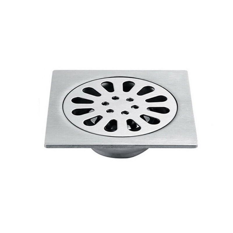

Easy Installation Floor Drain Grid Pattern Perfect Size Removable Cover