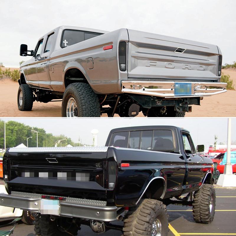 Rear Tail Light Housings For 1978-1979 Ford Bronco For 1975-1991 Ford E100 E150 E250 E350 For 1974-1979 Ford F100 F150 Truck