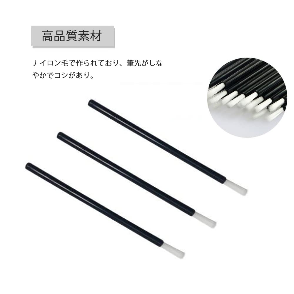 GOODCHI Disposable Paint for Plastic Model and Slant Perfect for Model Figure and More Brushes, 100-Piece Set, Painting, Putty, Cement, Adhesives,