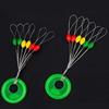 100 Pcs Silicone Fishing Oval/Cylinder Float Stop Stoppers Fishing Float Fishing Bobber Fishing Tackle Accessories