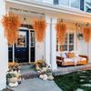 2x Fall Artificial Hanging Plants Faux Eucalyptus Vine Indoor Outdoor Home Decor