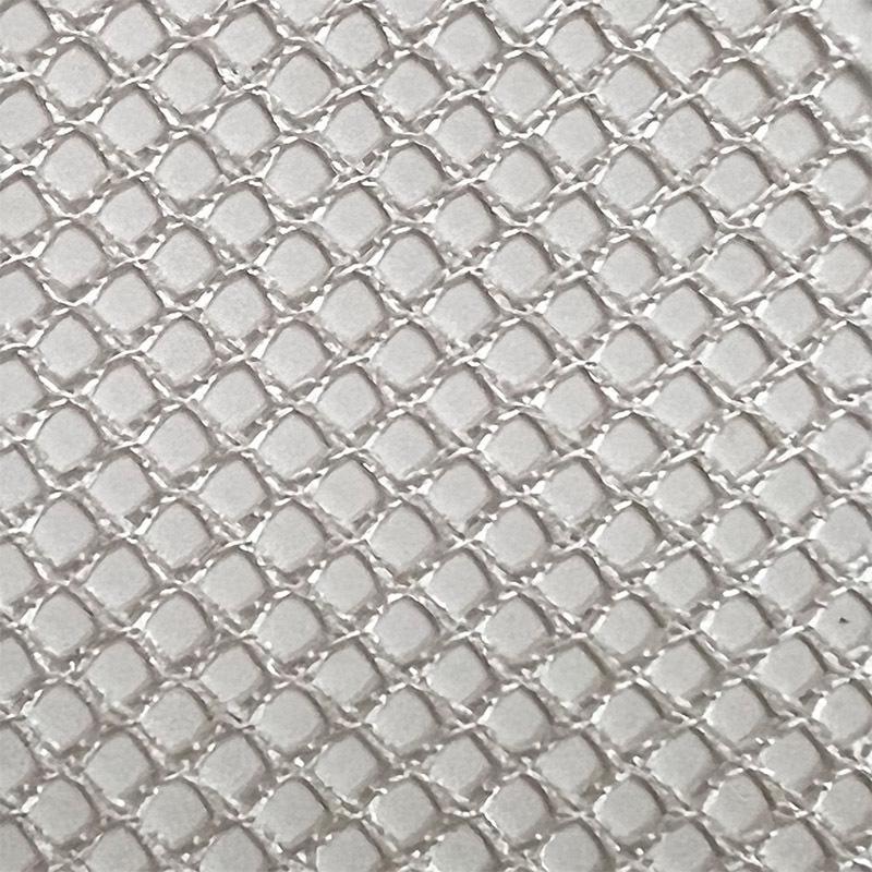 In-Stock K114 Diamond Warp Knit Polyester Mesh Fabric for Bags & Laundry
