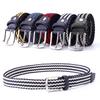 Belt Women'S Elastic Braided Belt Unisex, Origin Strong Elastic Men'S Pin Buckle Belt