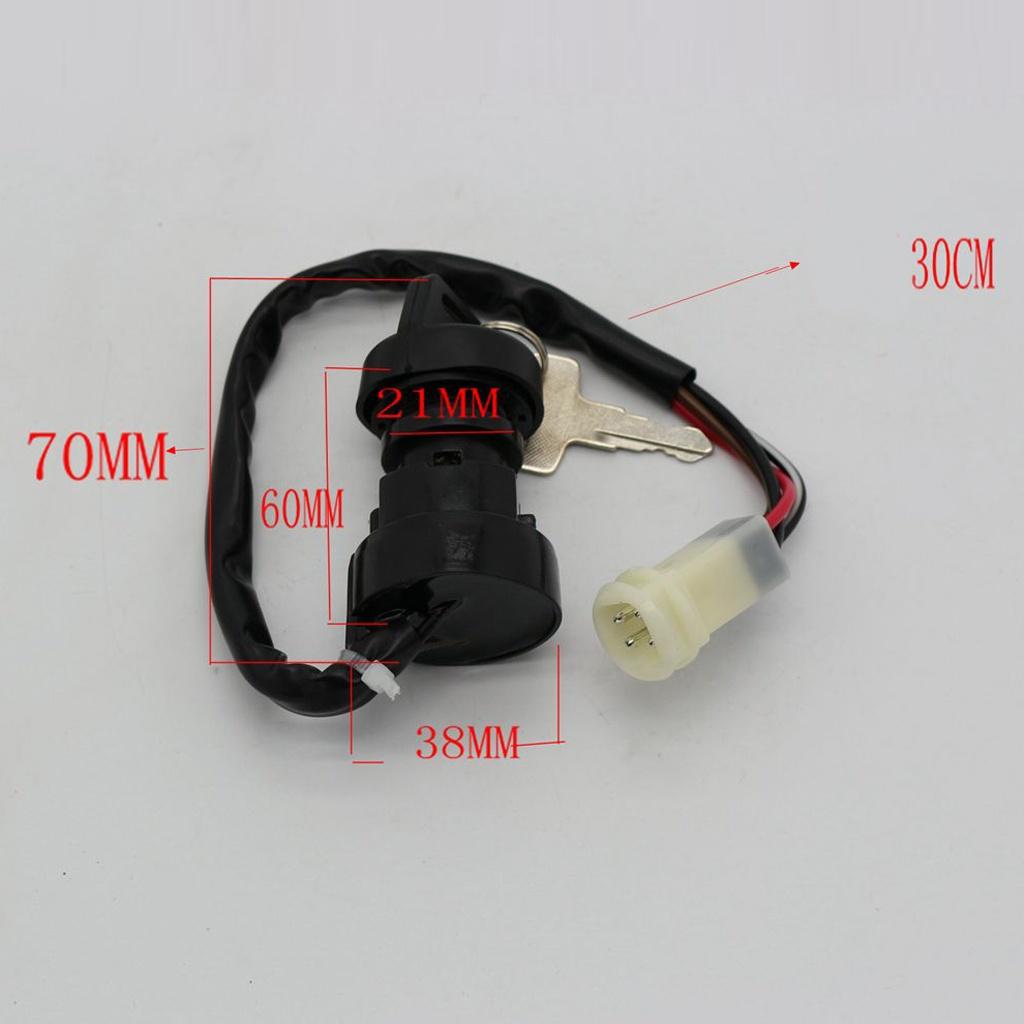 Ignition Key Switch FITS YAMAHA MOTO 4 YFM80 1986 1987 1988 ATV NEW