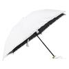 Viewlance Folding Full Suitable for Sun and Light Heat UV Summer Cream Women's Parasol, 50cm, Shade, Rain, Lightweight, Blocking, Blocking,