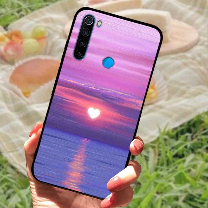 Phone Case For Xiaomi Redmi Note 8T Case Soft Silicone Cover Bumper For Redmi Note 8 Pro Coque Note8 Cartoon Animal Fundas Shell