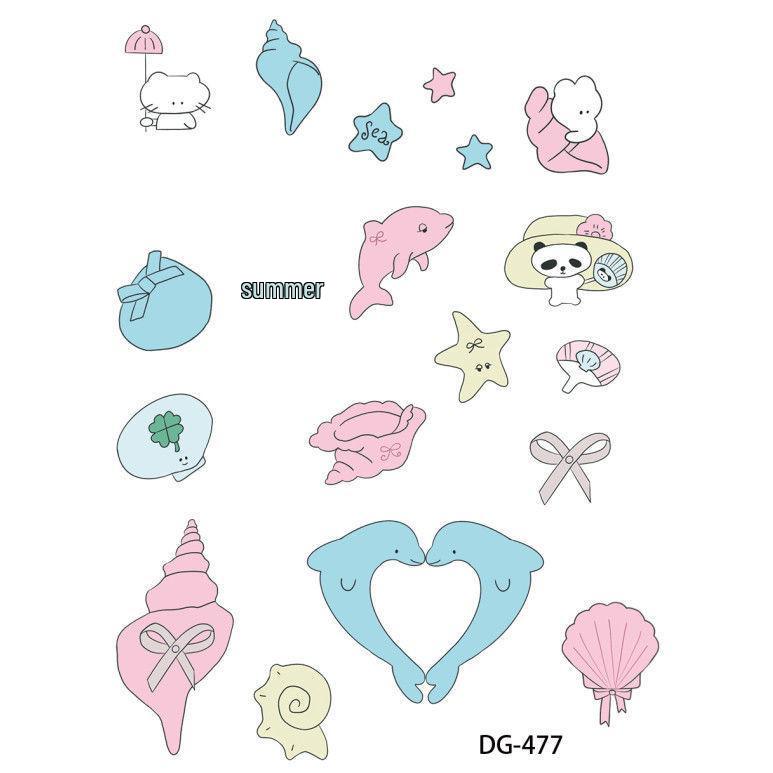 

Cute INS Jelly Stickers for iPhone 17 Pro Max - Style Your Back Panel Dolphin Post Office Not Delivered [1 piece]