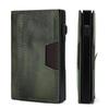 Men's Anti-Theft Genuine Leather Wallet with 20% Fold & Card Storage