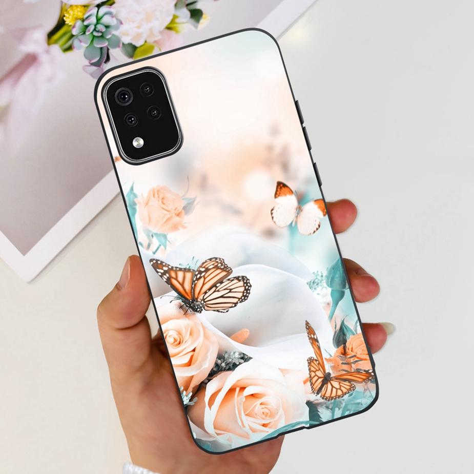For LG K42 Case LM-K420 LMK420H Cute Fashion Painted Cover Soft Silicone Phone Case For LG K42 K 42 LGK42 Back Cover 6.6'' Coque