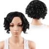Unique African Short Curly Wig For Women Made With High-temperature Fiber Soft And Stylish