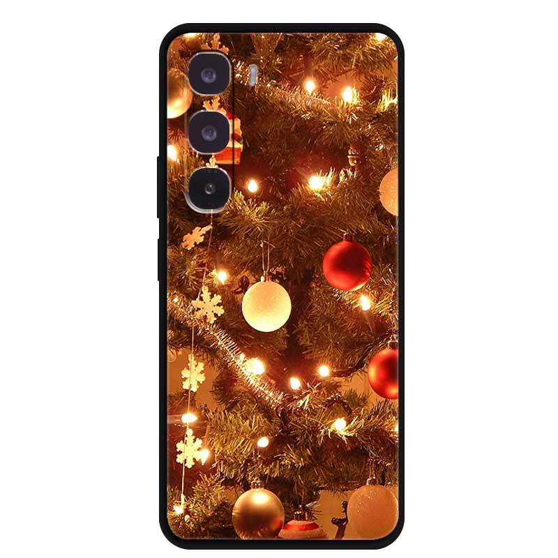 

Рождественский чехол для Infinix Hot 60 Pro+ Силиконовый чехол Санта-Клаус Рождественская елка Задняя крышка для Infinix Hot 60 Pro Plus / 60 Pro - Infinix Hot 60 Pro