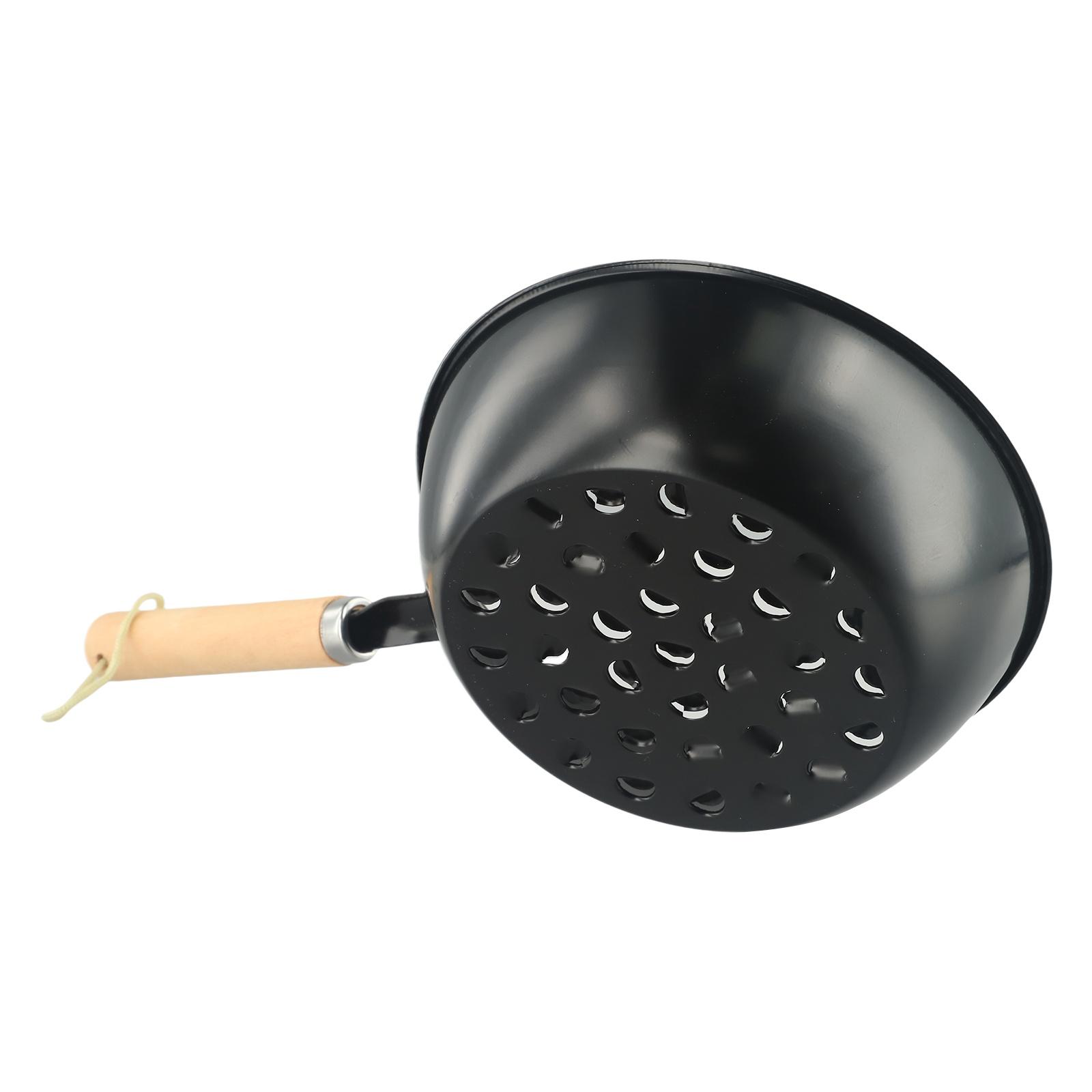 Charcoal Brazier Portable Outdoor Camping Barbecue Brazier Wooden Handle Fire Starter BBQ Grill Cooking Tools Charcoal Chimney China Mainland