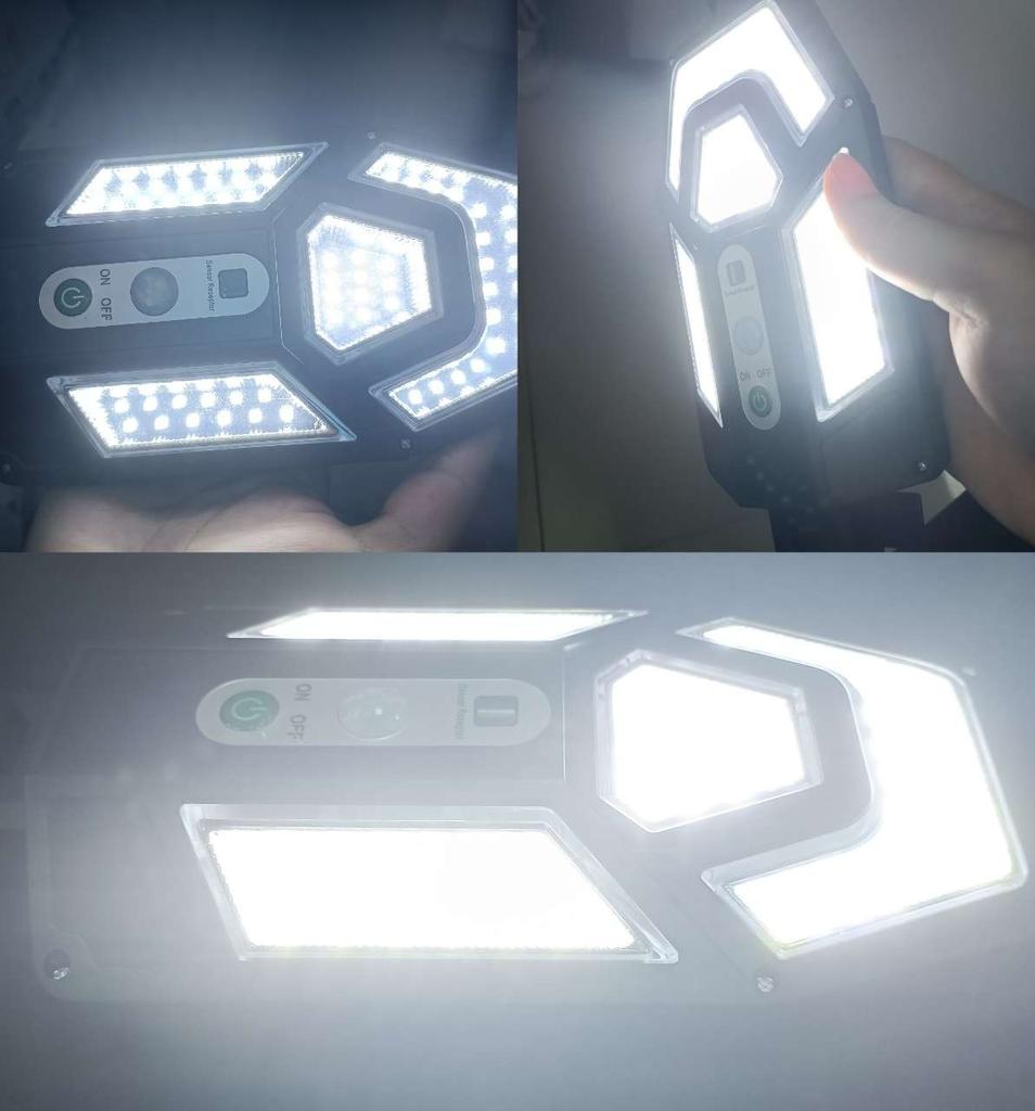 8000LM Ultra Bright Solar Lights Outdoor Waterproof External Solar Lamp Sunlight Motion Sensor Lighting 500ft² Yard Street Light