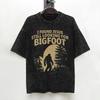 Bigfoot Believe Sasquatch Washed T Shirt Streetwear Hip Hop Cool Tshirts  Tees For Men Women 100 Cotton Harajuku Summer