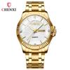 Men's Stainless Steel Double Calendar Waterproof Wristwatch - Cross-border Bestseller for Couples