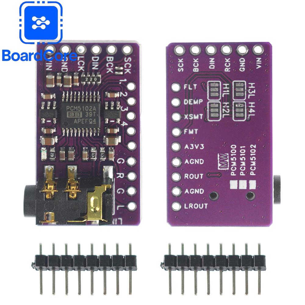 PCM5102 I2s Dac Module GY-PCM5102 I2S Player Module for Raspberry Pi PHAT Format Board Digital PCM5102A Audio Board
