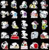 100 Cute Snoopy Anime Waterproof Stickers for Club and More Stickers, Suitcases, Motorcycles, Helmets, Activities,
