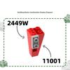 Non-Toxic Moc 10Pcs 2449W Special Diagonal Angle With 3 Holes Building Blocks Kit House Diy Part Bricks Particle Children Birthday Gifts