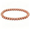 Pure Copper Pure Copper Bracelet Smooth Beads Beaded Bracelet Copper Bead Bracelet  Women Men