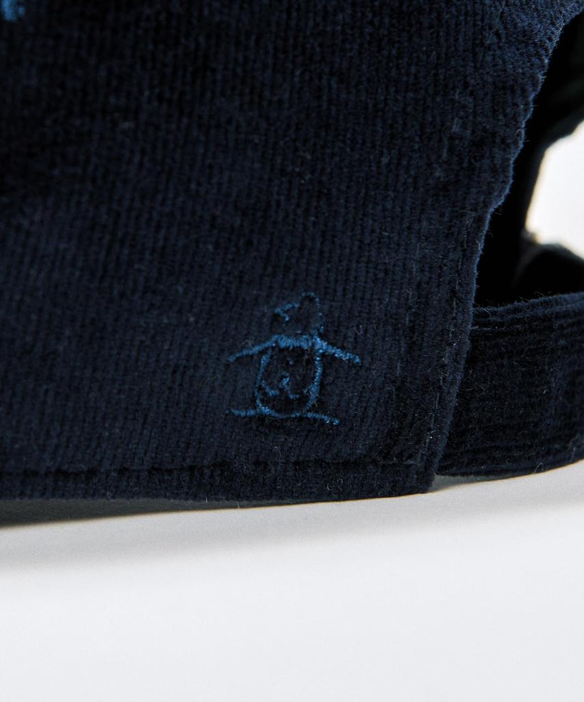 [Munsingwear] Cap, Flying Pattern Embroidery, Corduroy Material, Baseball Cap, Golf, MG4FCP04M, Men's, NV00 (Navy)