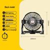 UOSU Portable Rechargeable Camping Fan Light