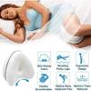 Orthopädisches Kissen - Beinauflage - Memory-Schaum - Ergonomisches Design - Maschinenwaschbar