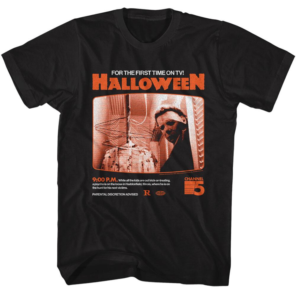 Halloween Movie Psycho On The Loose In Haddonfield Illinois Men T Shirt S