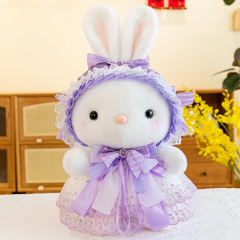 New Cute Doll Doll Lisa Rabbit Doll Plush Toy Rabbit Rag Doll Lolita Gift Women
