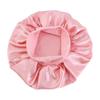 Children's candy-colored elastic headband round hat, nightcap, comfortable and breathable baby hair care hat, shower cap K-21