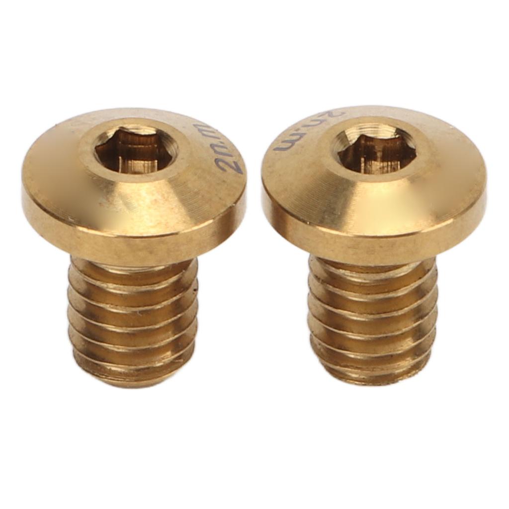 2Pcs Bike Brake Screws Accurate Thread Mountain Bicycle Brake Fixed Screws for UT6800DA9000DA9010FORCE
