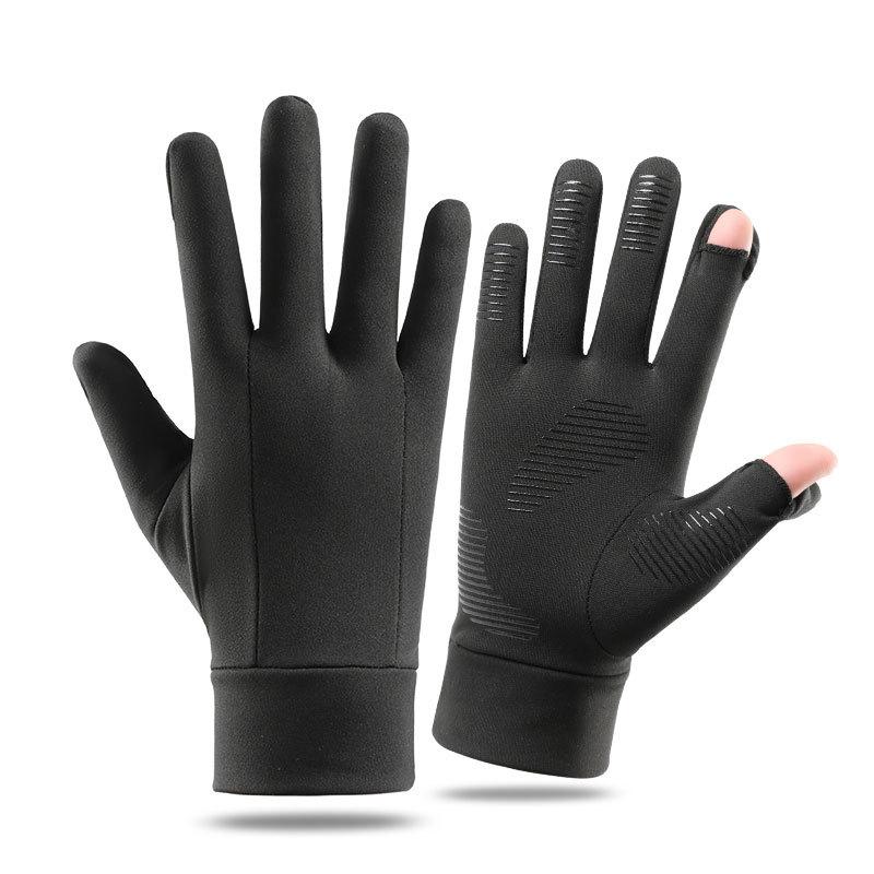 YANBIGUO Ski Gloves Liners for Men & Women, Thin & Lightweight & Touch Screen Gloves for Cold Weather&Cycling&Running&Fishing,
