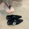 Fashion Women Summer Shoes Non Slip Buckle Strap Mary Jane Shoes 2025 Summer Fashion Rhinestone Lncreased Lnternal Women's Ballet Shoes