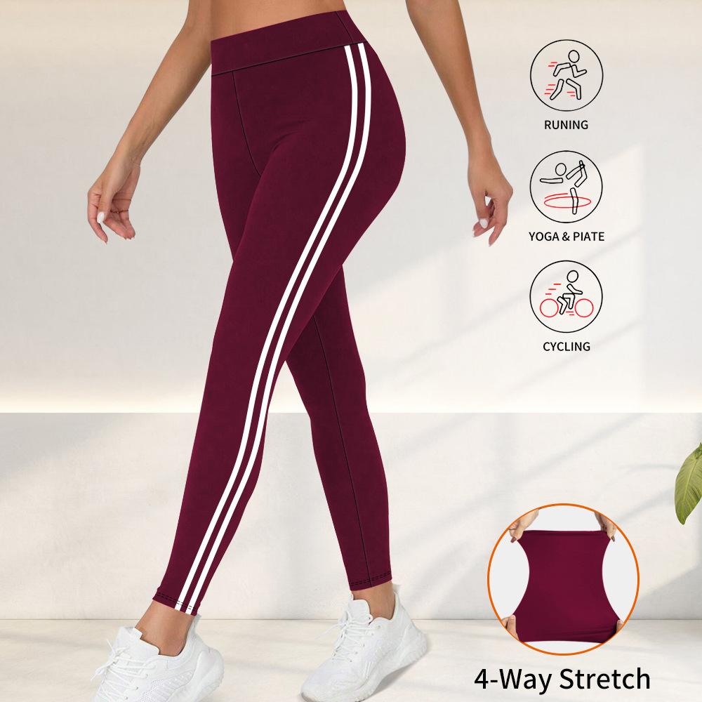 High-waisted Yoga Pants Spring/summer Lightweight Athletic Running Pants Outerwear-friendly 9-inch Tight Athletic Leggings