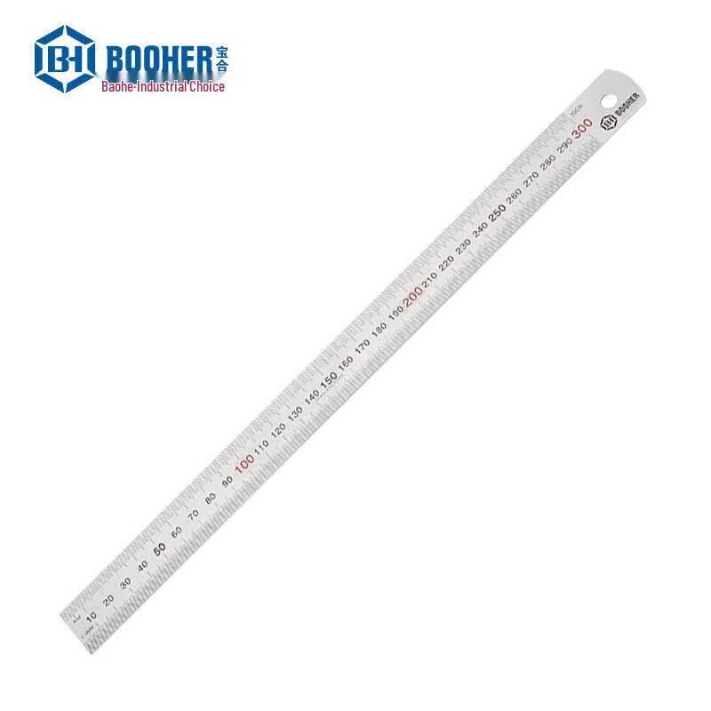 BOOHER BH 300mm Stainless Steel Ruler
