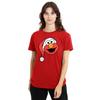 Sesame Street Womens/Ladies Elmo Santa Hat Christmas T-Shirt