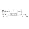 ANEX Insulated Drill 1000V for Electrical (ANEX) Double-ended Bit, Compatible, Work, +2x-6x98 AZM-2698